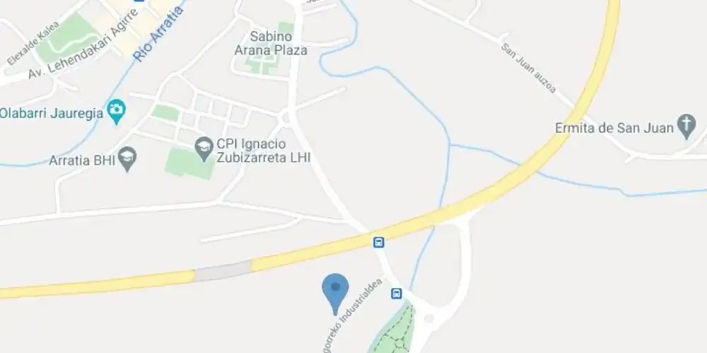 Mapa de ubicación de Estarta Join Innovation, S.L. en Igorre (Bizkaia)